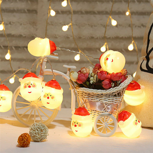 String Lights Christmas Decorations For Home Outdoor New Year Party