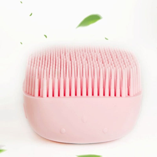 Soft Silicone Bristles Cat Dog Bath Brush Comb Scrubber Shampoo