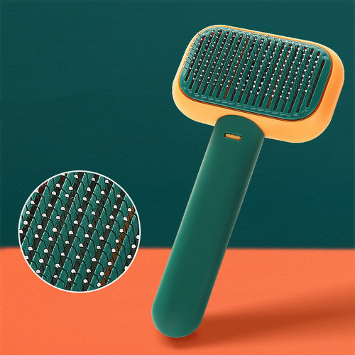 New Pet Cat Dog Hair Brush Hair Massage Comb Open-Knot Brush Grooming