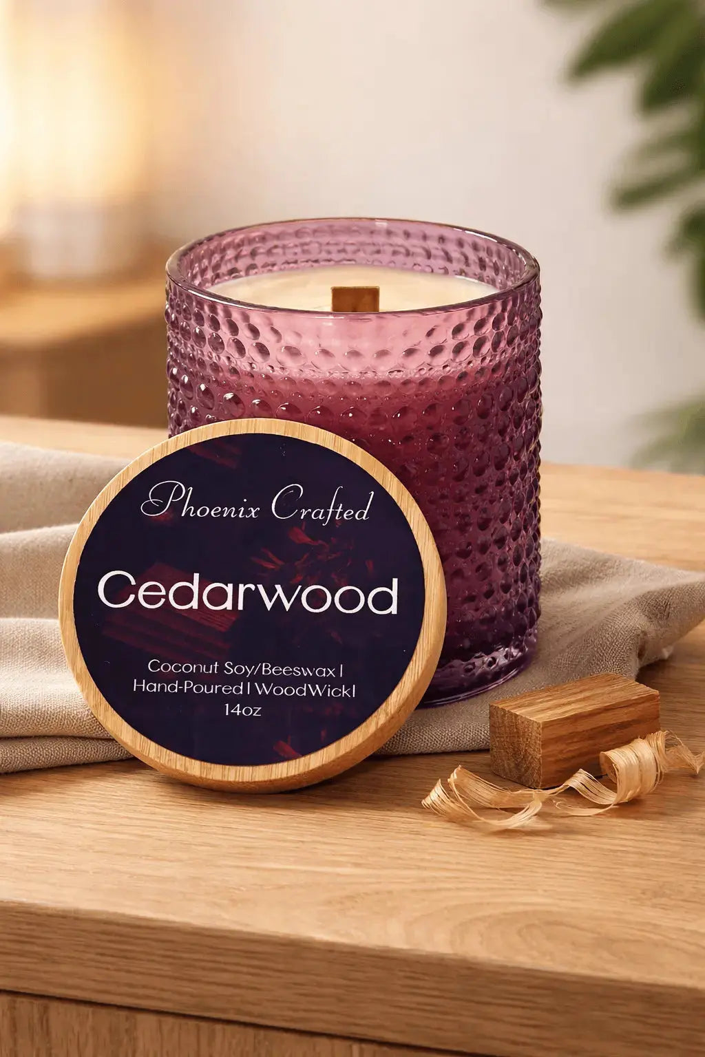 Cedarwood — Bergamot & Aromatic Cedar Candle