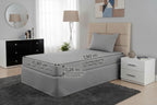 Maison Charlo Waterproof Quilted Single Mattress Protector – Gray – 1 Piece