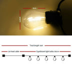 14m LED Festoon String Lights Christmas Decorations Wedding Party
