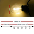 95m LED Festoon String Lights Christmas Decorations Wedding Party