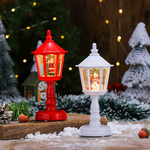 New Christmas Decorations Luminous with Music Water Injection Table