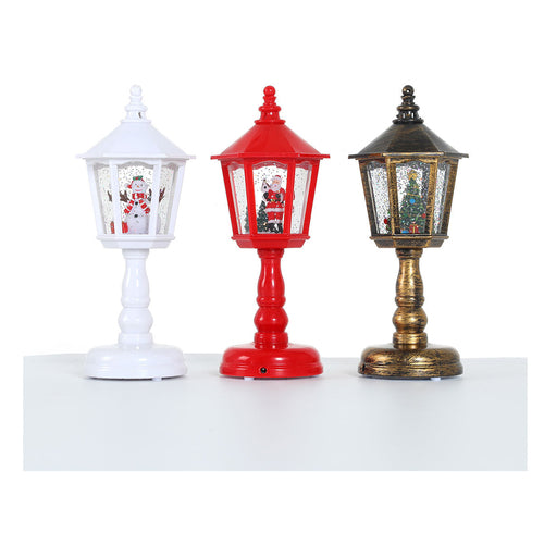 New Christmas Decorations Luminous with Music Water Injection Table