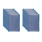 5/10PCS PCB Board Prototype Board Blue 2x8/3x7/4x6/5x7/7x9cm Double Sided Circuit Boards For DIY Soldering Project