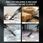 Handheld car vacuum cleaner, 15000pa portable cordless, dual use of blowing and suctionmulti-nozzles, for car, home, pet, office