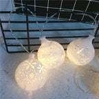 String Lights Christmas Decorations For Home Outdoor New Year Party